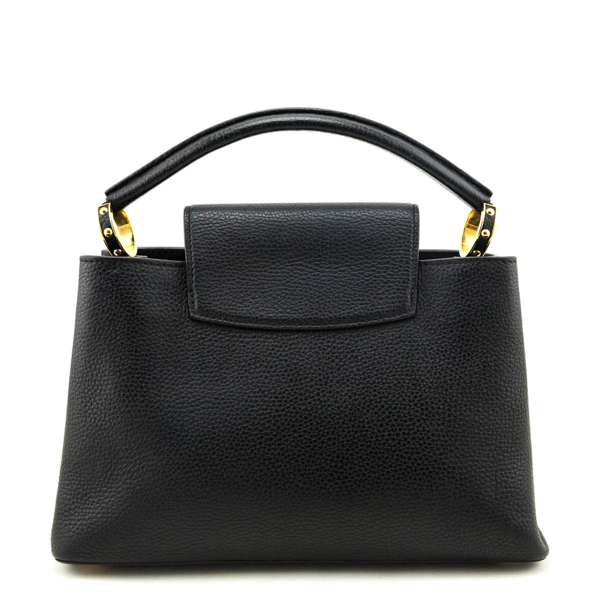 Louis Vuitton Black Taurillon Capucines BB - Love that Bag etc - Preowned Authentic Designer Handbags & Preloved Fashions