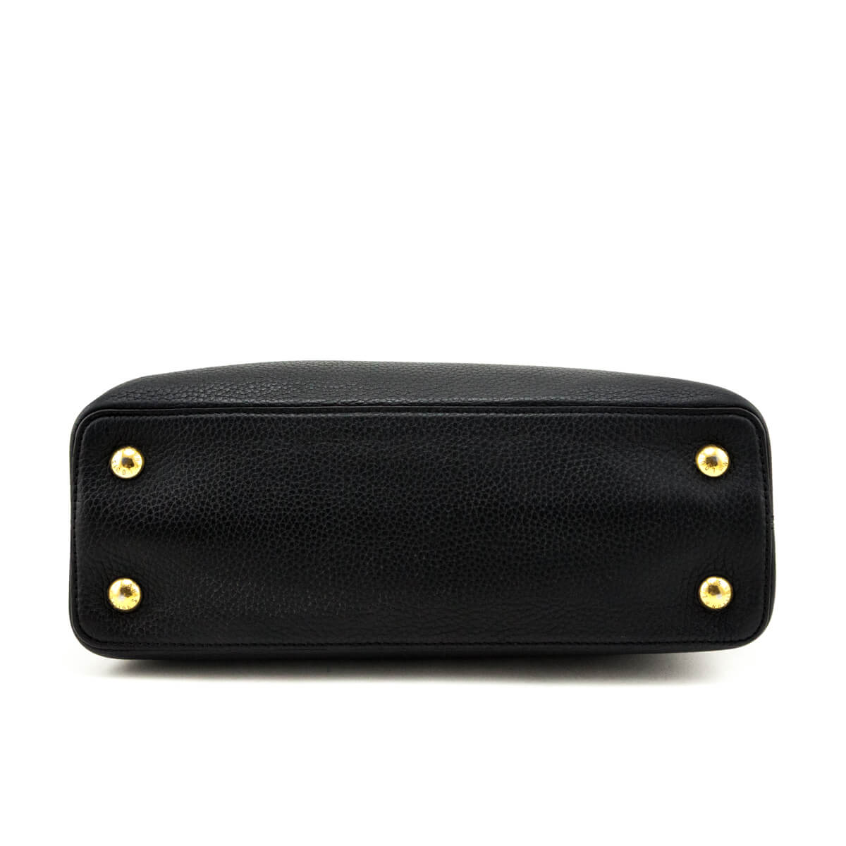 Louis Vuitton Black Taurillon Capucines BB - Love that Bag etc - Preowned Authentic Designer Handbags & Preloved Fashions