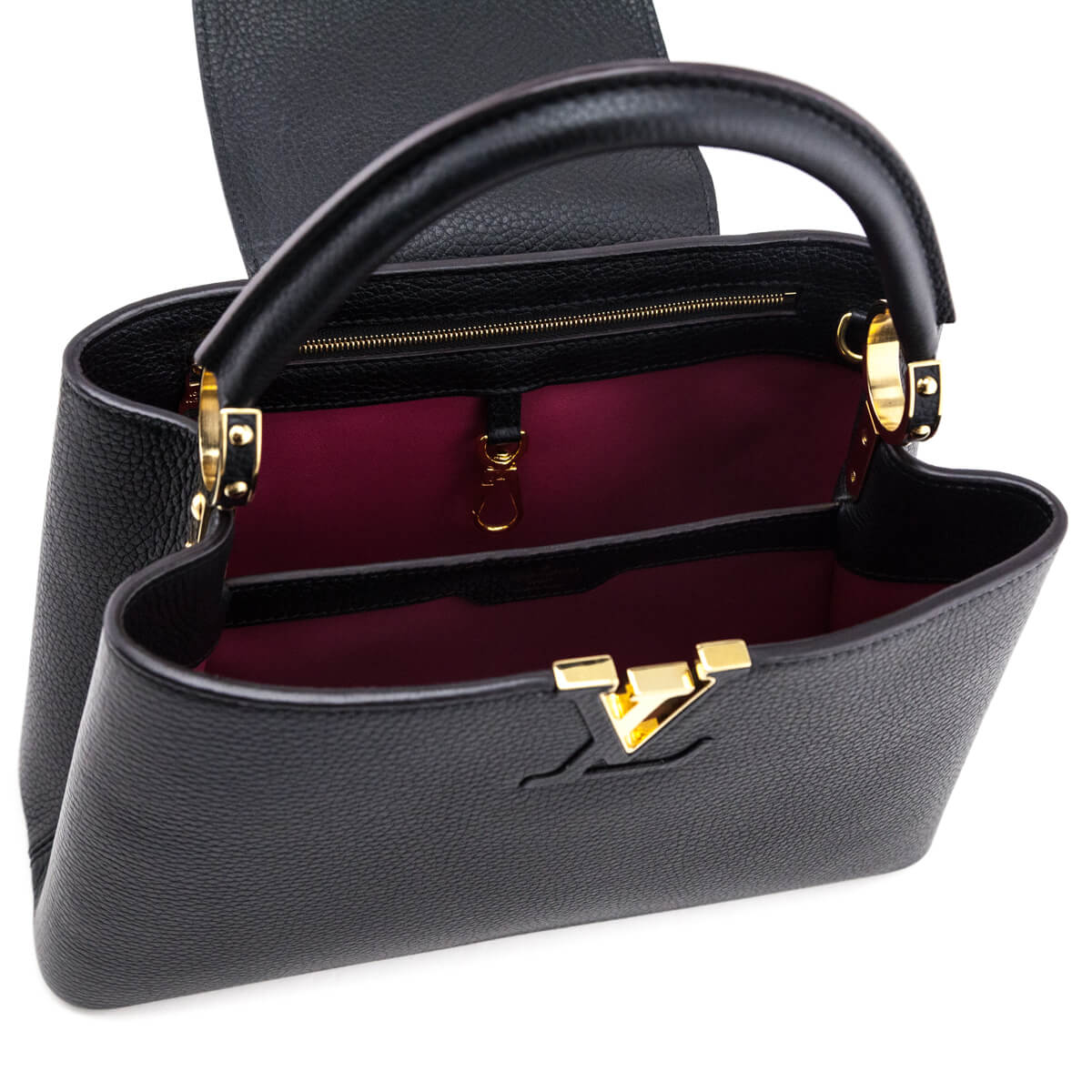 Louis Vuitton Black Taurillon Capucines PM Multiple colors Leather  Pony-style calfskin ref.526167 - Joli Closet