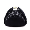 Louis Vuitton Black Wool Monogram Chapka Carry On Hat - Love that Bag etc - Preowned Authentic Designer Handbags & Preloved Fashions