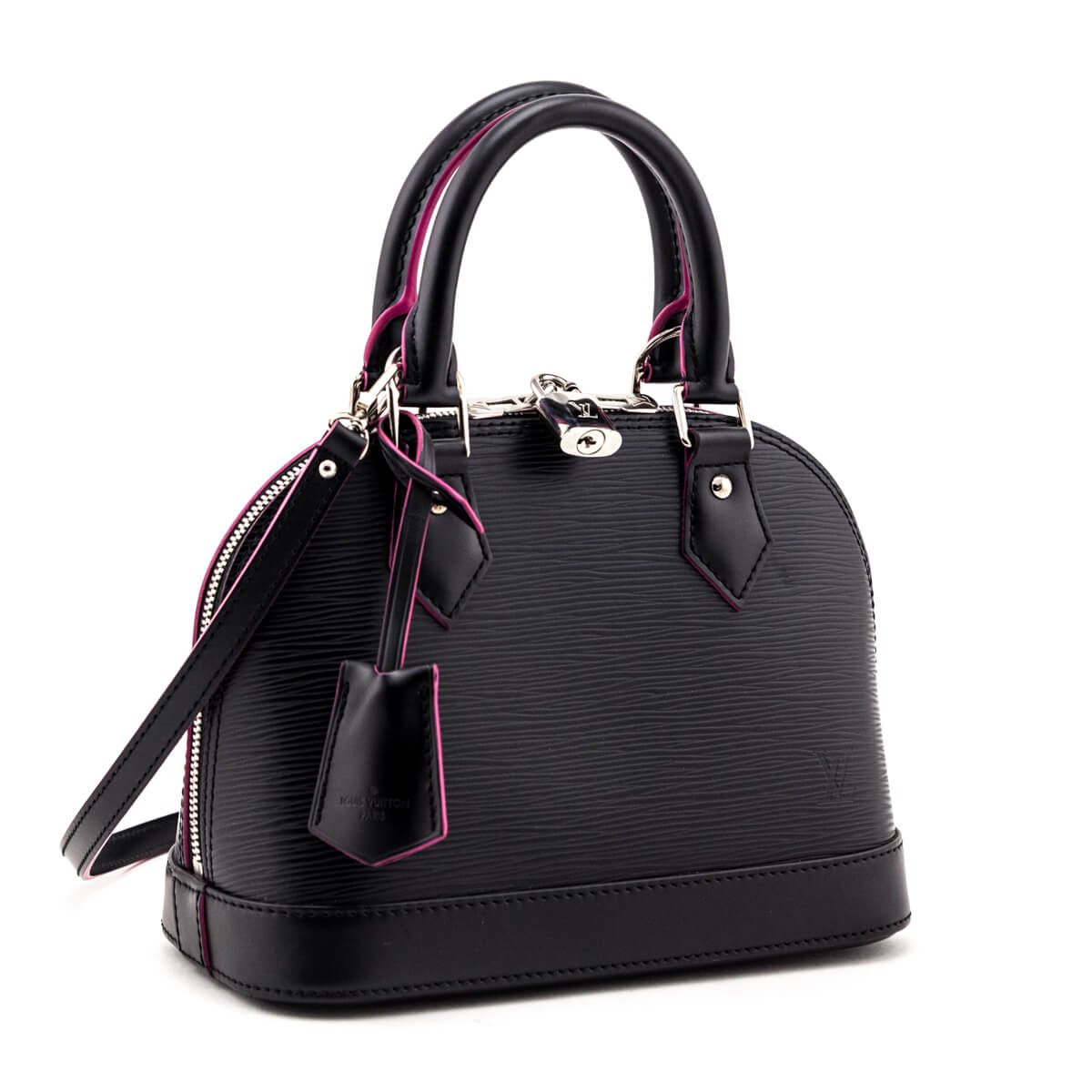 Louis Vuitton Black & Hot Pink Epi Alma BB - Love that Bag etc - Preowned Authentic Designer Handbags & Preloved Fashions