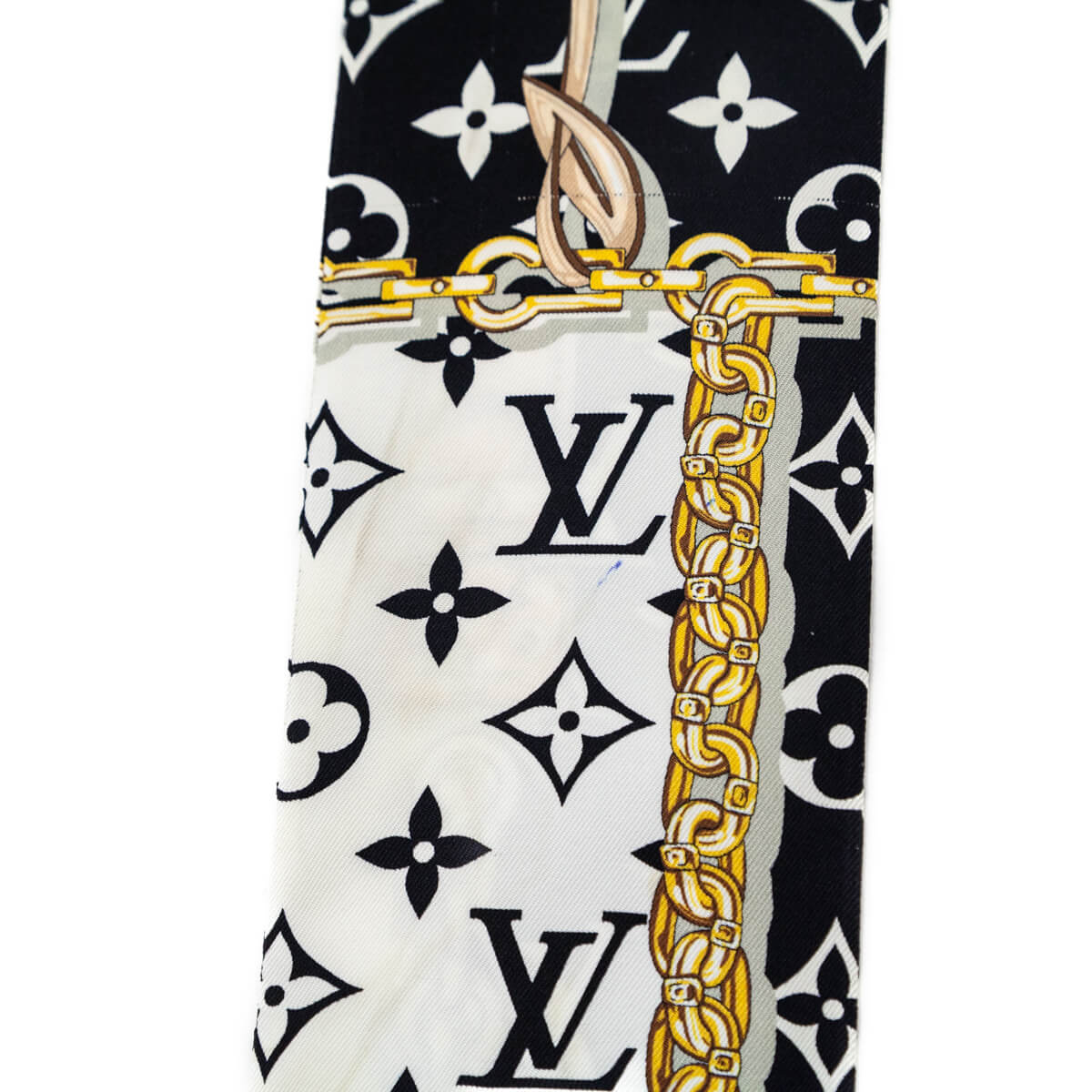 Louis Vuitton Black & White Monogram Confidential Bandeau - Love that Bag etc - Preowned Authentic Designer Handbags & Preloved Fashions