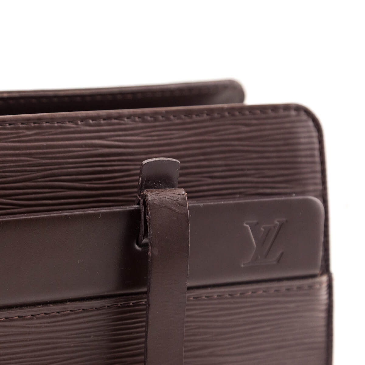 Louis Vuitton Brown Epi Croisette PM