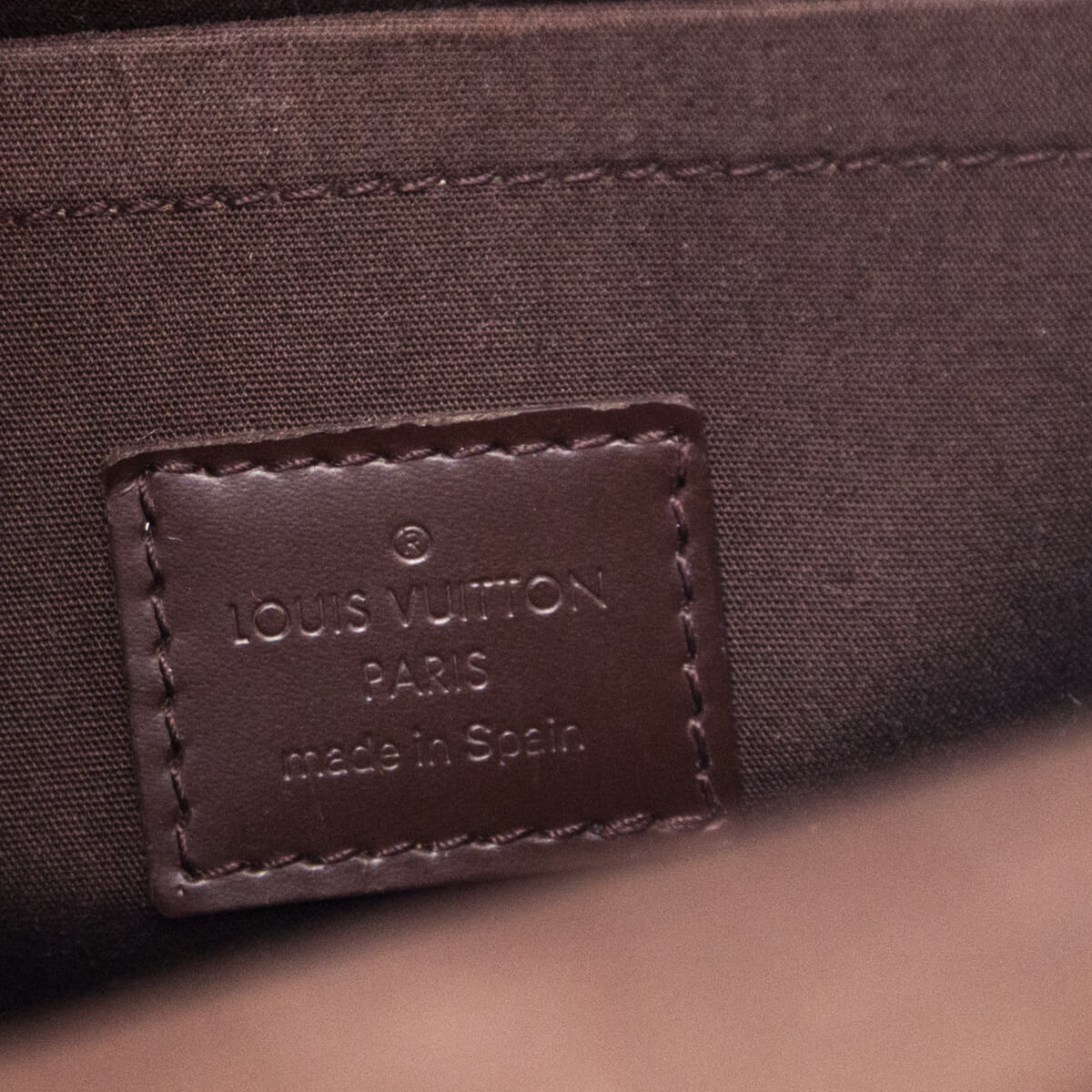 Louis Vuitton Brown Epi Croisette PM