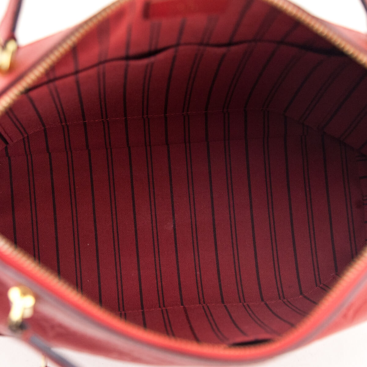 Louis Vuitton Cerise Empreinte Bastille PM