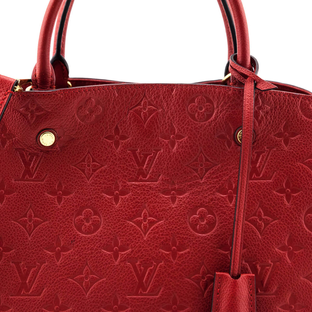 Louis Vuitton Monogram Empreinte Mélie Bag-Cherry – Caroline's Fashion  Luxuries