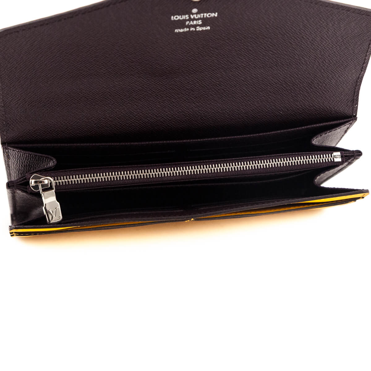 Louis Vuitton Citron Brown Epi Sarah Wallet NM - Love that Bag etc - Preowned Authentic Designer Handbags & Preloved Fashions