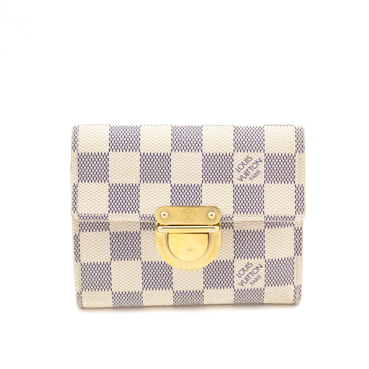 Louis Vuitton Damier Azur Koala Wallet - Love that Bag etc - Preowned Authentic Designer Handbags & Preloved Fashions