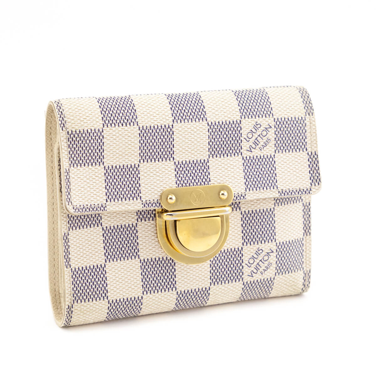 Louis Vuitton Damier Azur Koala Wallet - Love that Bag etc - Preowned Authentic Designer Handbags & Preloved Fashions