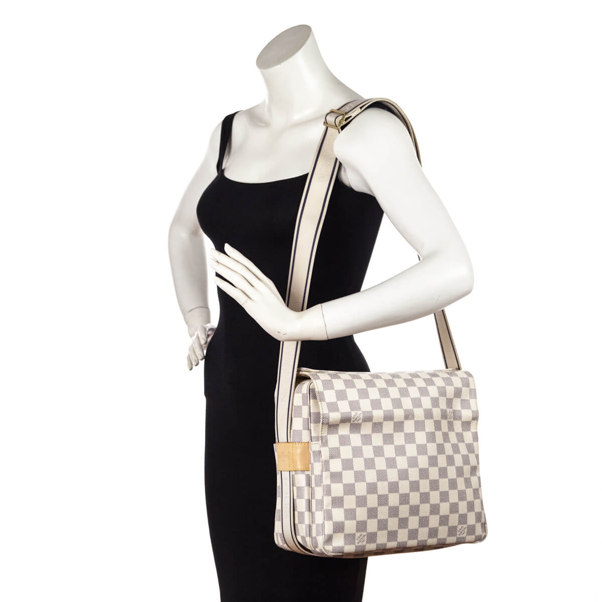 Louis Vuitton Damier Azur Naviglio - Neutrals Crossbody Bags