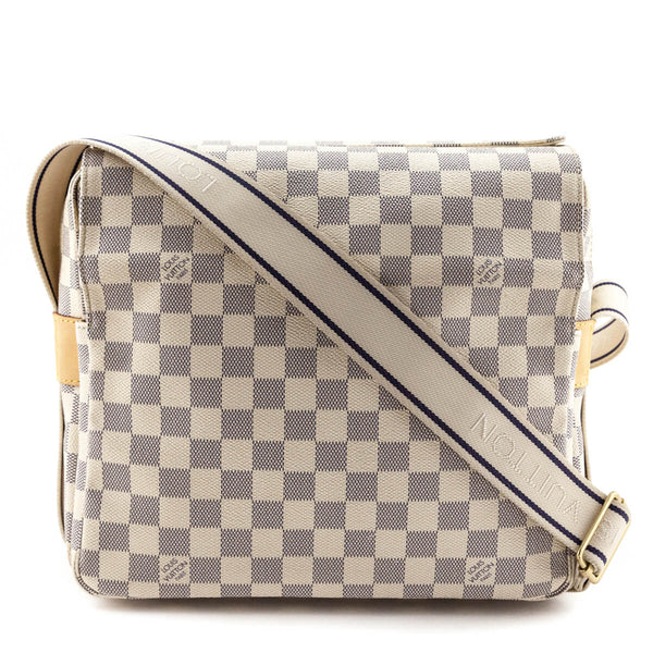 tas sling-bag Louis Vuitton Epi Pochette Grenelle White