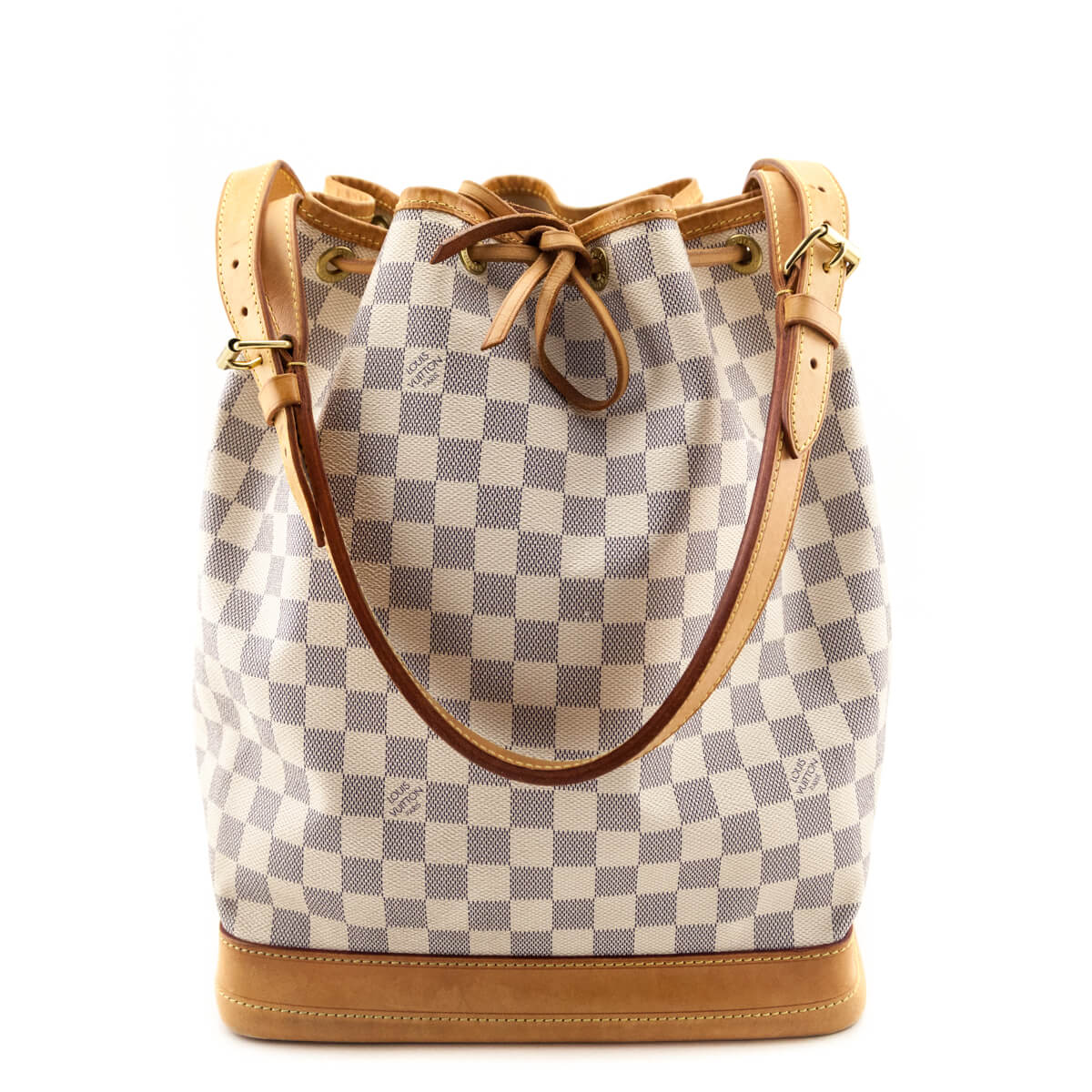 Louis Vuitton Damier Azur Noe GM Bucket Bag - Love that Bag etc - Preowned Authentic Designer Handbags & Preloved Fashions