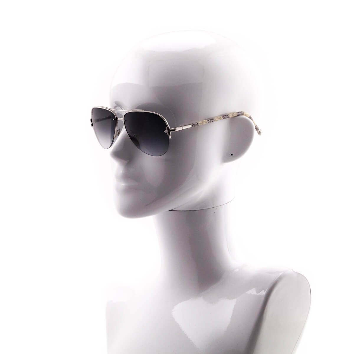 Louis Vuitton Damier Azur Petite Viola Pilote Sunglasses - Love that Bag etc - Preowned Authentic Designer Handbags & Preloved Fashions