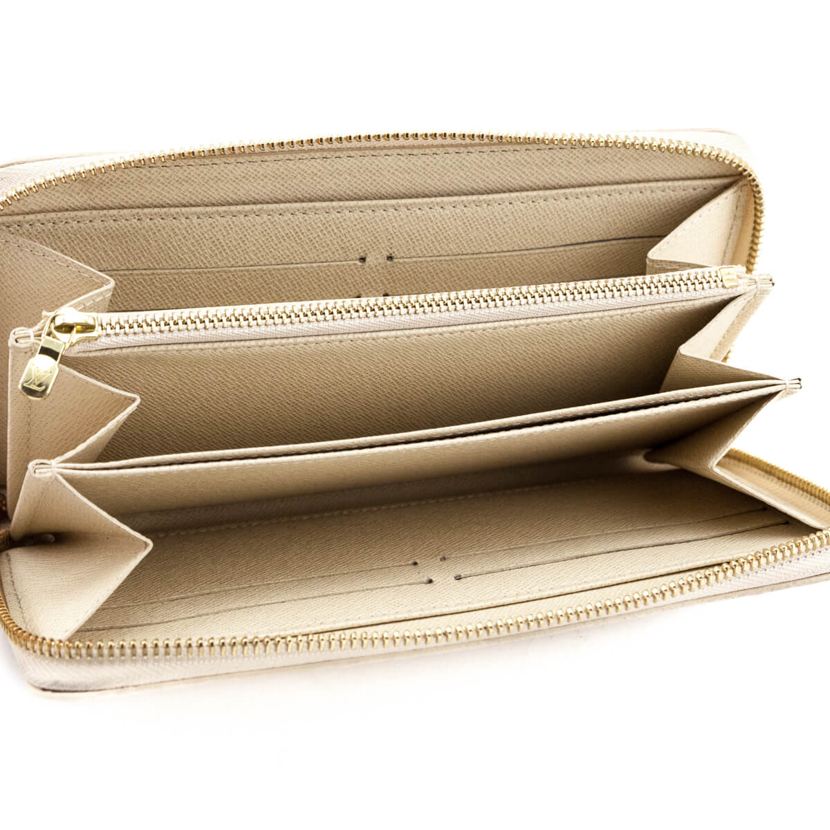 Louis Vuitton Damier Azur Zippy Wallet - Authentic LV Canada
