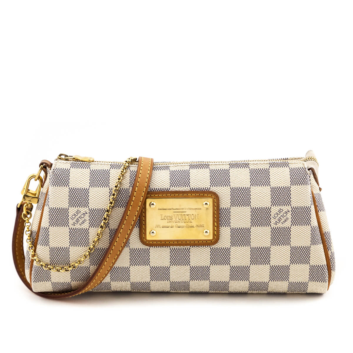 Louis Vuitton Damier Azure Eva Pochette - Love that Bag etc - Preowned Authentic Designer Handbags & Preloved Fashions