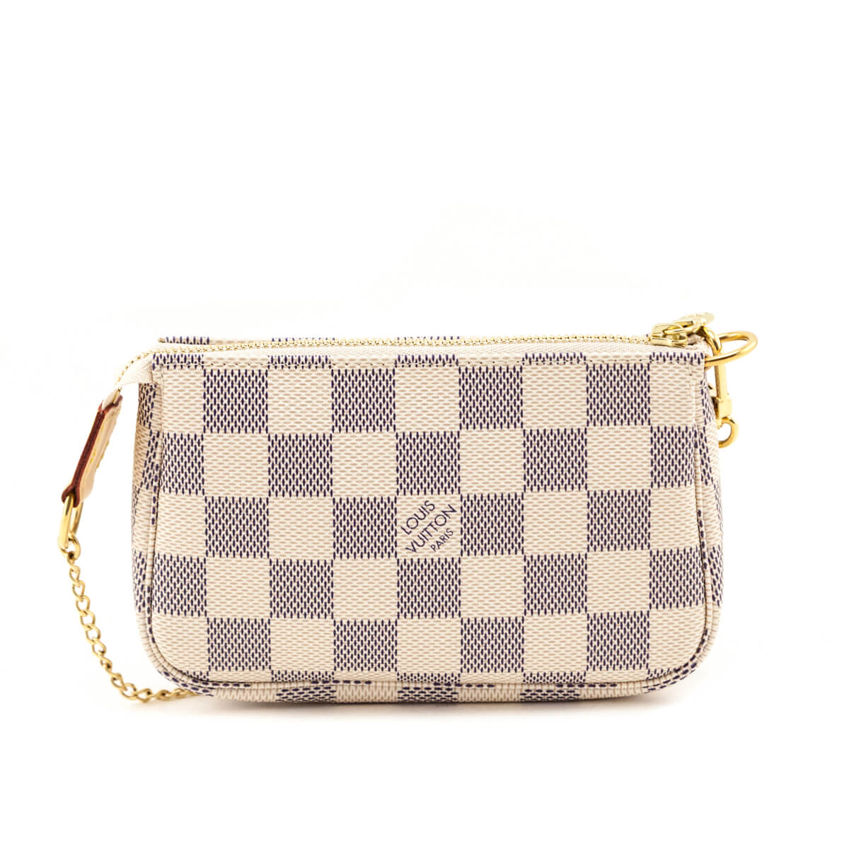Louis Vuitton Damier Azure Mini Pochette Accessoires - Love that Bag etc - Preowned Authentic Designer Handbags & Preloved Fashions