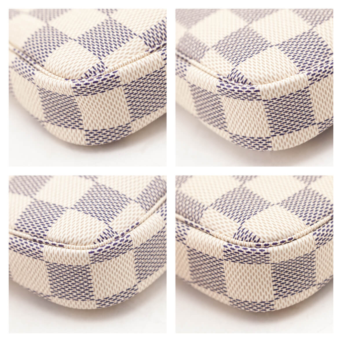 Louis Vuitton Damier Azure Mini Pochette Accessoires - Love that Bag etc - Preowned Authentic Designer Handbags & Preloved Fashions