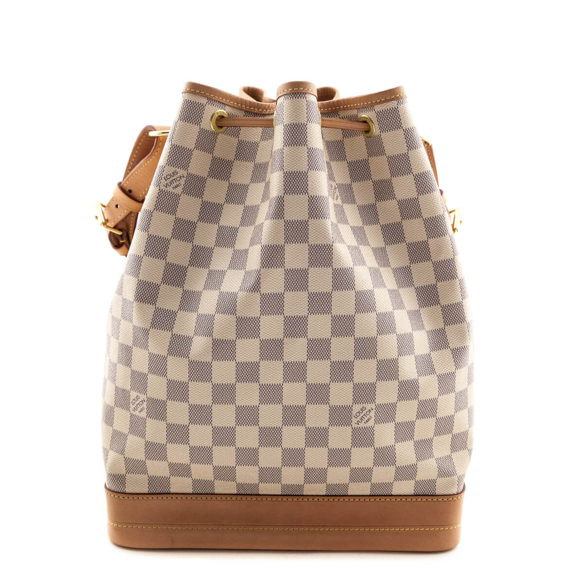 Louis Vuitton Damier Azur Noe GM Bucket Bag - Love that Bag etc - Preowned Authentic Designer Handbags & Preloved Fashions