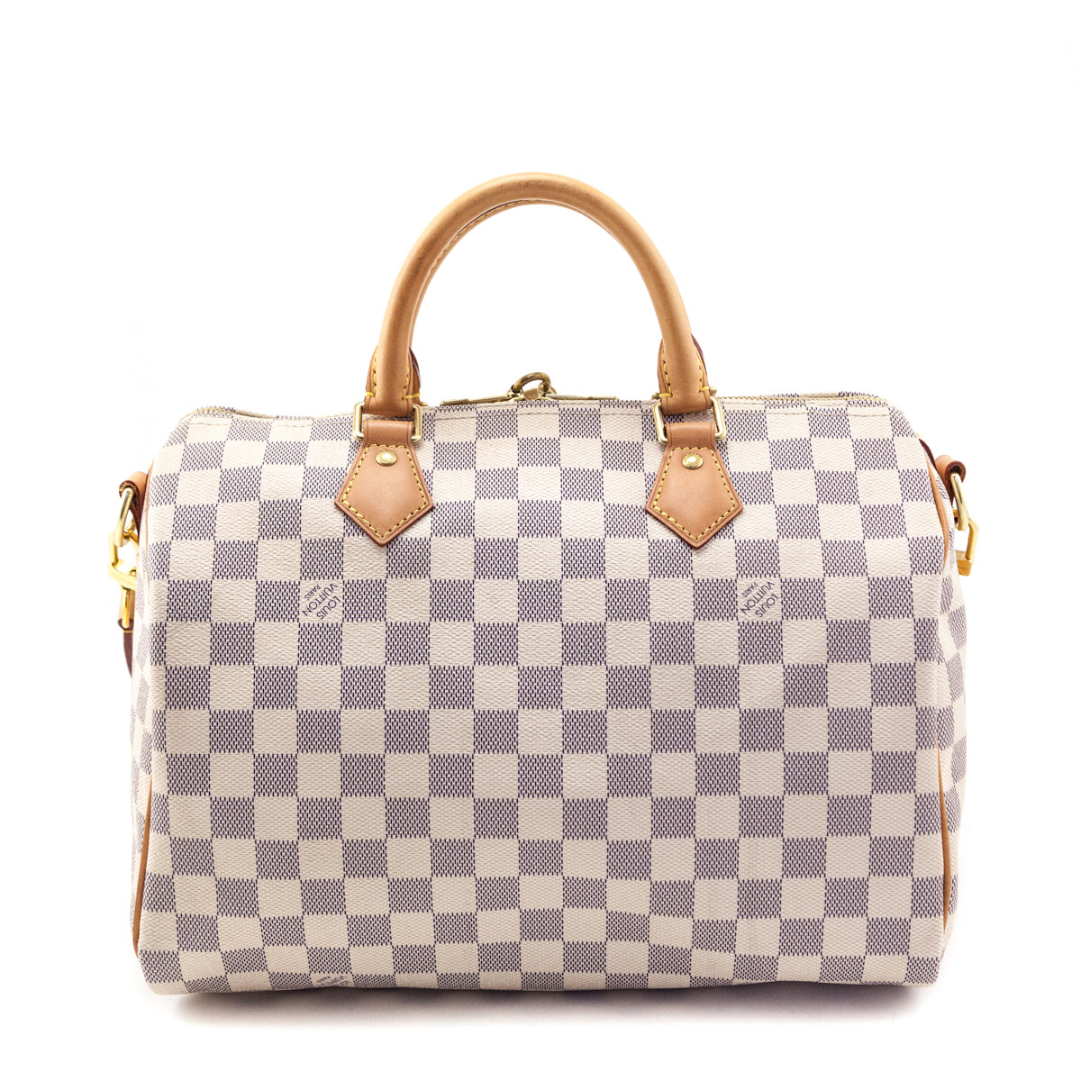 Louis Vuitton Damier Azure Speedy Bandouliere 30 - Love that Bag etc - Preowned Authentic Designer Handbags & Preloved Fashions