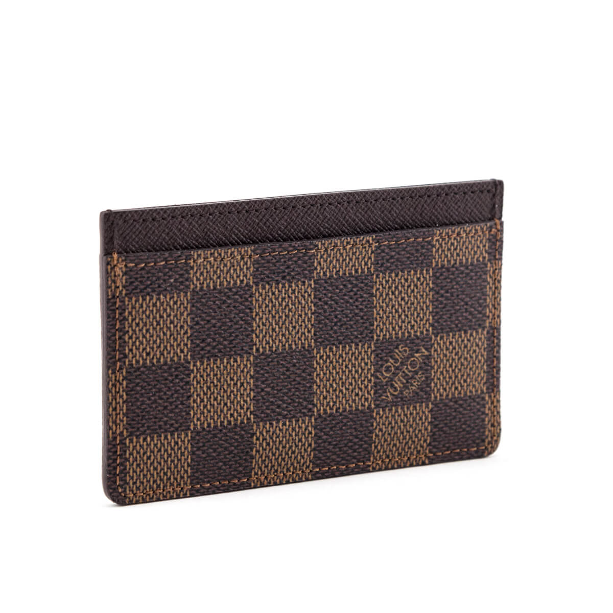 Louis Vuitton Damier Ebene Card Holder - Love that Bag etc - Preowned Authentic Designer Handbags & Preloved Fashions