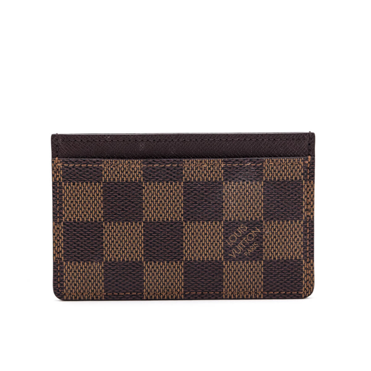 Louis Vuitton Damier Ebene Card Holder - Love that Bag etc - Preowned Authentic Designer Handbags & Preloved Fashions