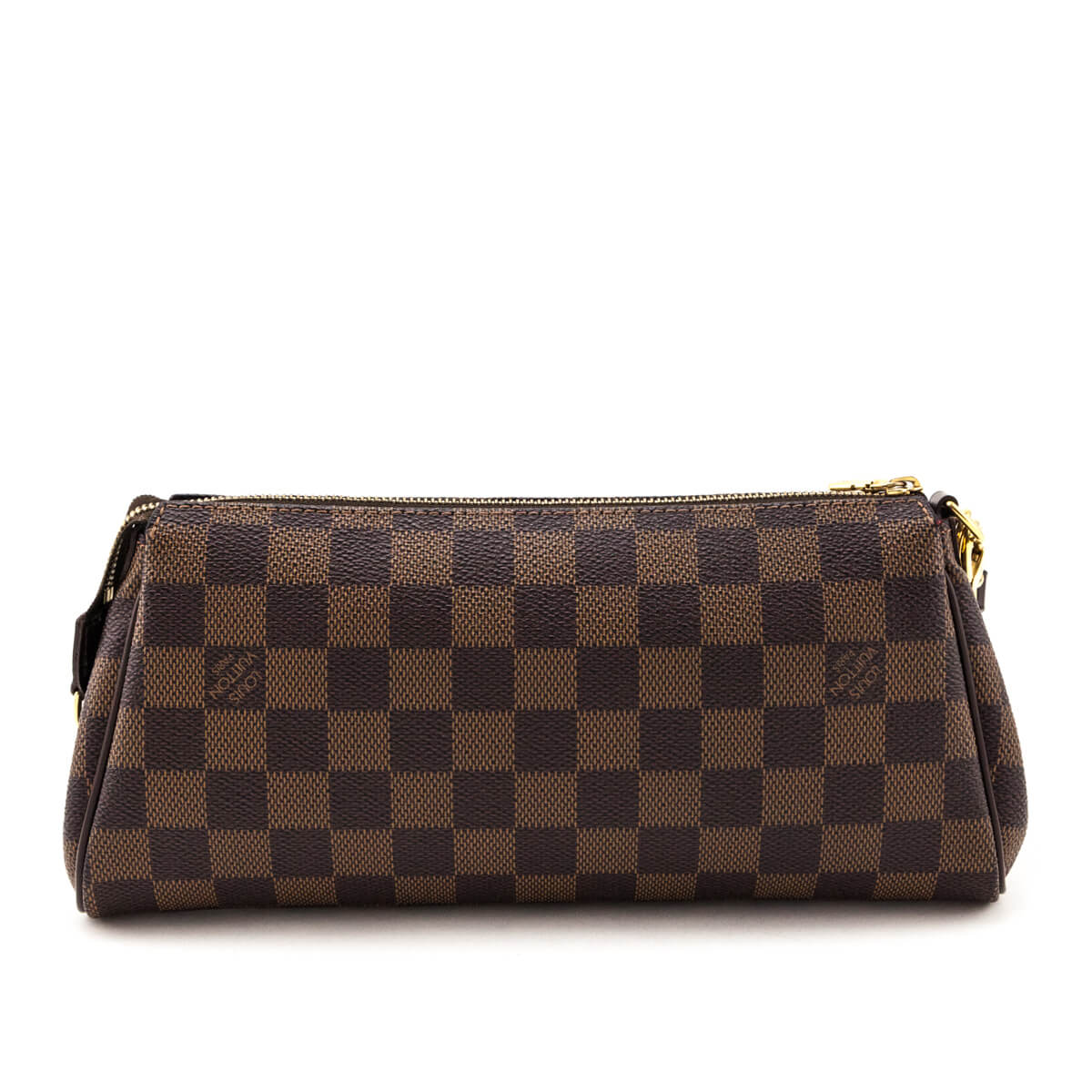 Louis Vuitton Damier Ebene Eva Clutch - Love that Bag etc - Preowned Authentic Designer Handbags & Preloved Fashions