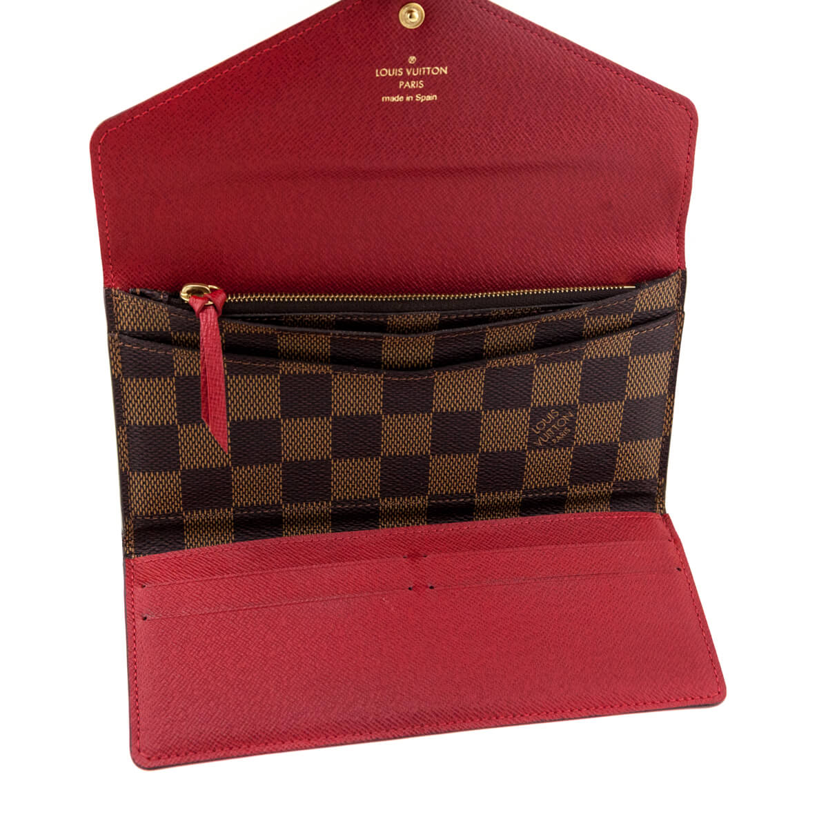 Louis Vuitton Damier Ebene Josephine Wallet - Love that Bag etc - Preowned Authentic Designer Handbags & Preloved Fashions