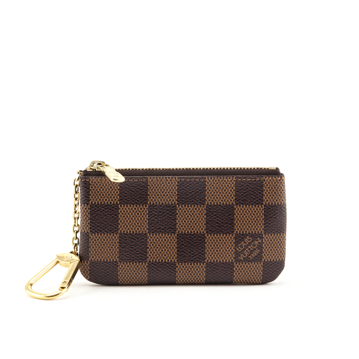 Louis Vuitton Damier Ebene Key Pouch - Love that Bag etc - Preowned Authentic Designer Handbags & Preloved Fashions