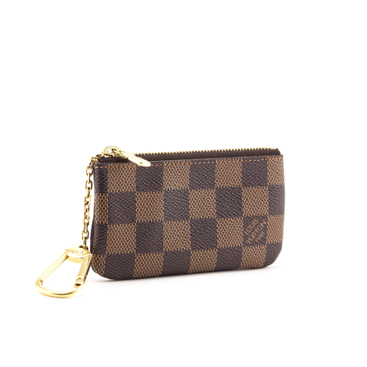 Louis Vuitton Damier Ebene Key Pouch - Love that Bag etc - Preowned Authentic Designer Handbags & Preloved Fashions