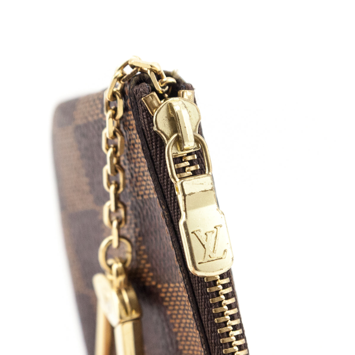 Louis Vuitton Damier Ebene Key Pouch - Love that Bag etc - Preowned Authentic Designer Handbags & Preloved Fashions