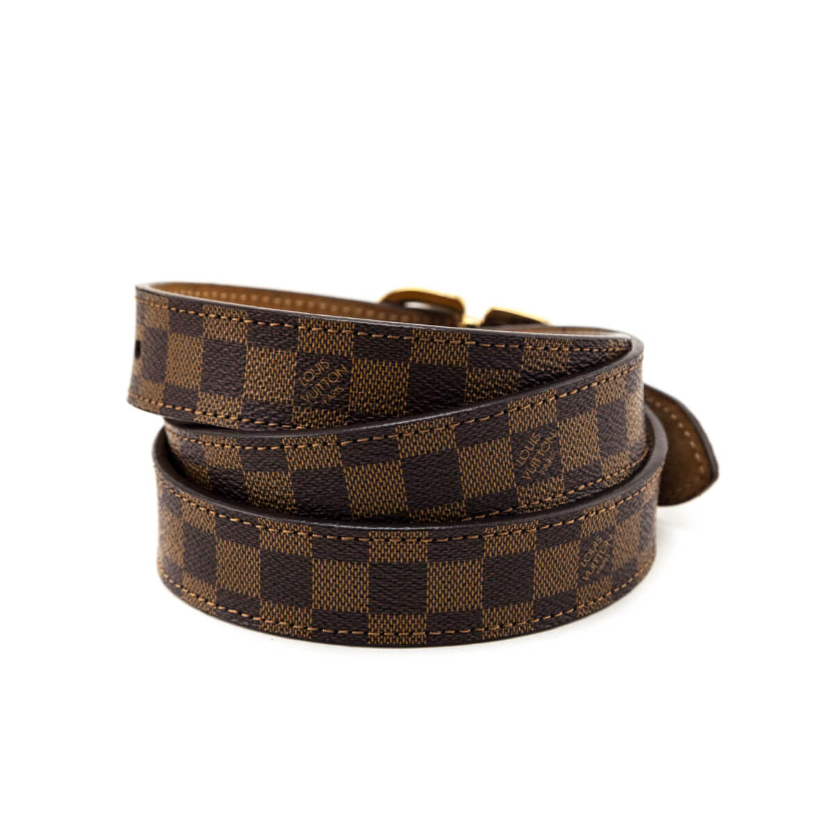 Louis Vuitton Damier Ebene Mini 25MM Belt - Love that Bag etc - Preowned Authentic Designer Handbags & Preloved Fashions