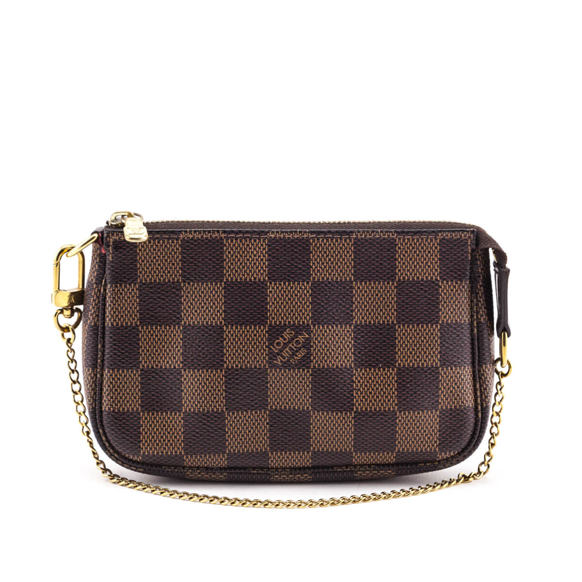 Louis Vuitton Damier Ebene Mini Pochette Accessoires - Love that Bag etc - Preowned Authentic Designer Handbags & Preloved Fashions