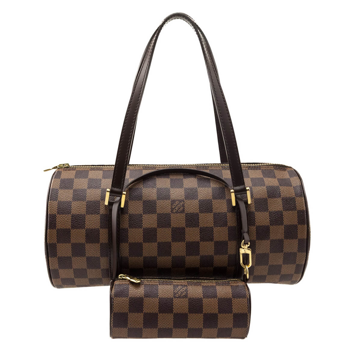 Louis Vuitton Damier Ebene Papillon 30 With Pouch - Love that Bag etc - Preowned Authentic Designer Handbags & Preloved Fashions