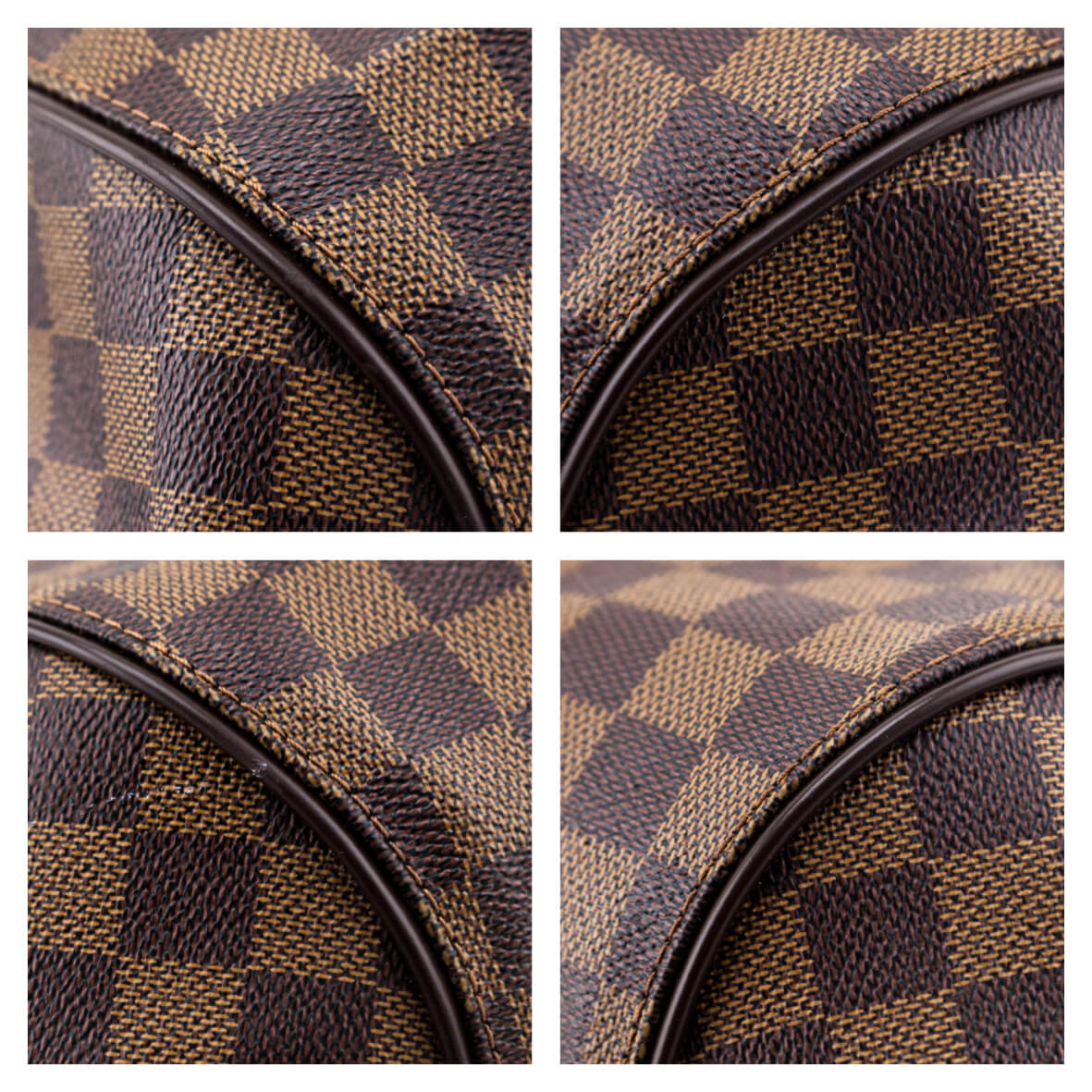 Louis Vuitton Damier Ebene Sistine GM Shoulder Bag