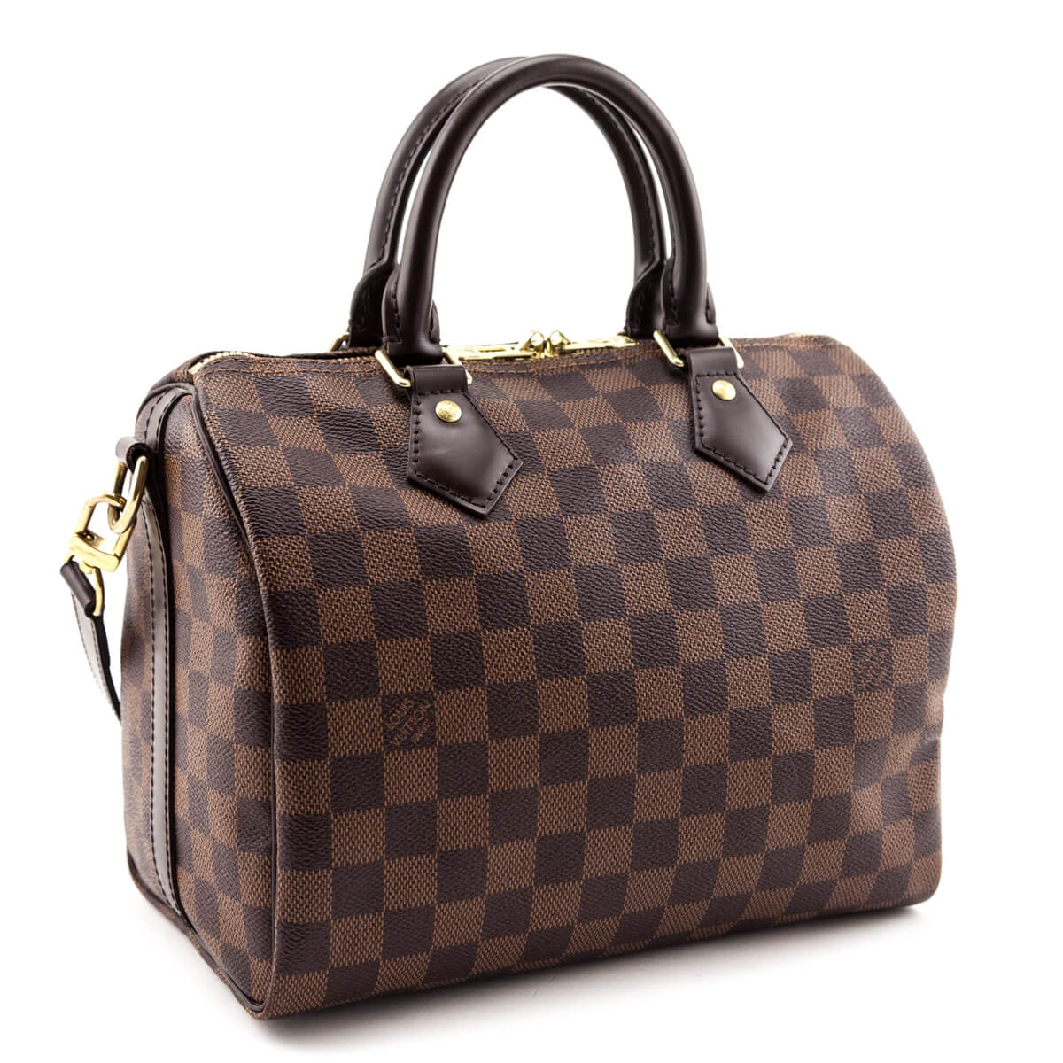 Louis Vuitton Damier Ebene Speedy Bandouliere 25 - Love that Bag etc - Preowned Authentic Designer Handbags & Preloved Fashions