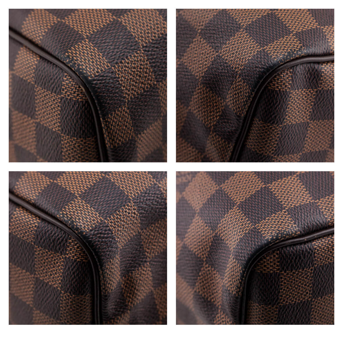 auth LOUIS VUITTON Speedy 30 Bandouliere Damier Ebene