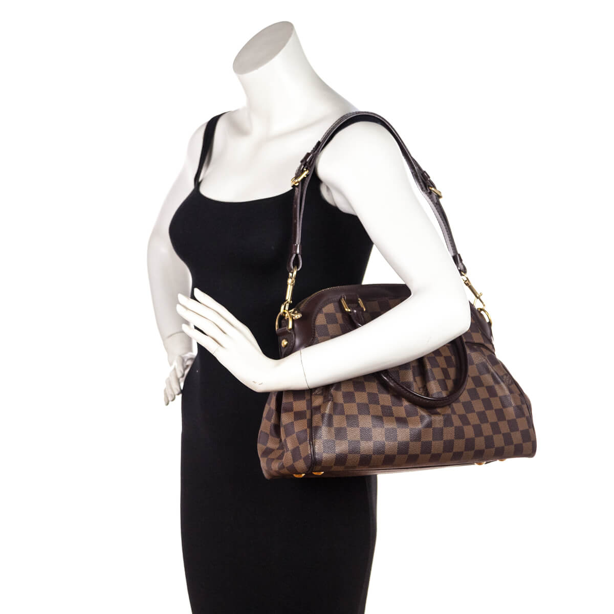 Louis Vuitton Damier Ebene Trevi PM - Secondhand Louis Vuitton Bags – Love  that Bag etc - Preowned Designer Fashions