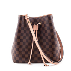 Louis Vuitton Damier Neonoe MM Shoulder Bag Venus Ebene