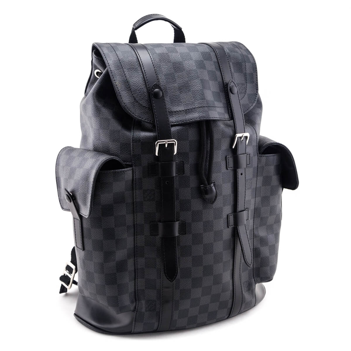 Louis Vuitton Monogram Macassar Christopher Backpack PM - Handbag | Pre-owned & Certified | used Second Hand | Unisex