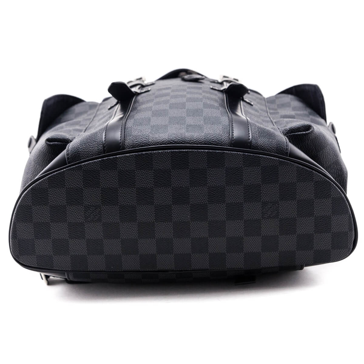 LOUIS VUITTON Graphite grey DAMIER CANVAS CHRISTOPHER PM Backpack Bag at  1stDibs  lv christopher bag, louis vuitton christopher damier graphite pm  black, lv christopher backpack price