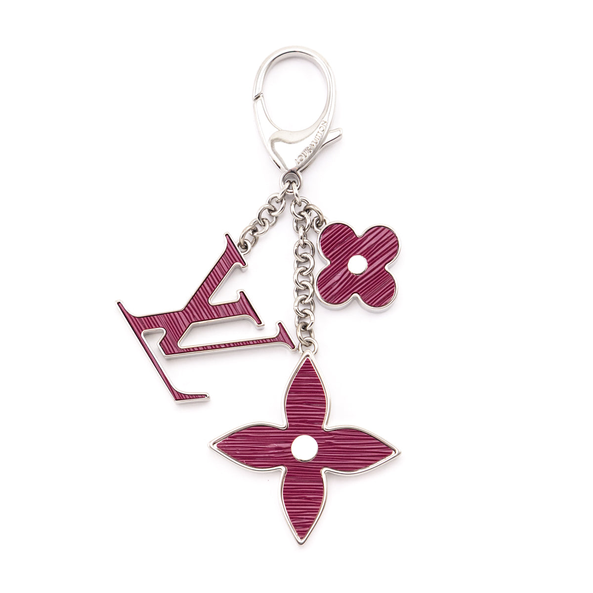Louis Vuitton Fuchsia Fleur d'Epi Bag Charm