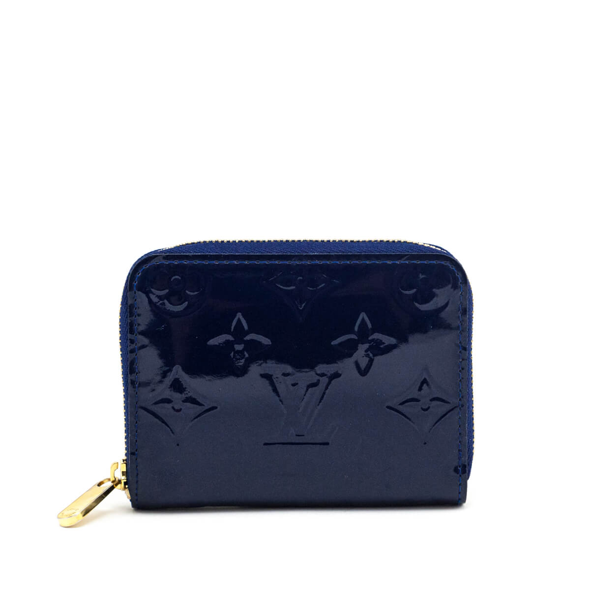 Louis Vuitton Grand Bleu Monogram Vernis Zippy Coin Purse - Love that Bag etc - Preowned Authentic Designer Handbags & Preloved Fashions