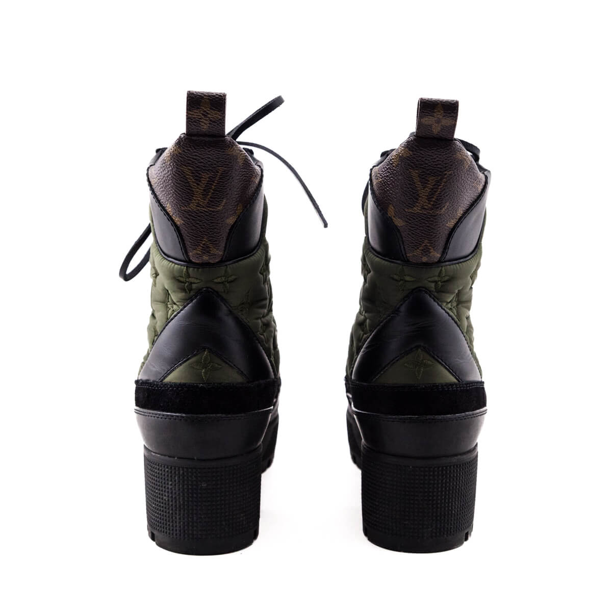 Louis vuitton hot sale boots combat