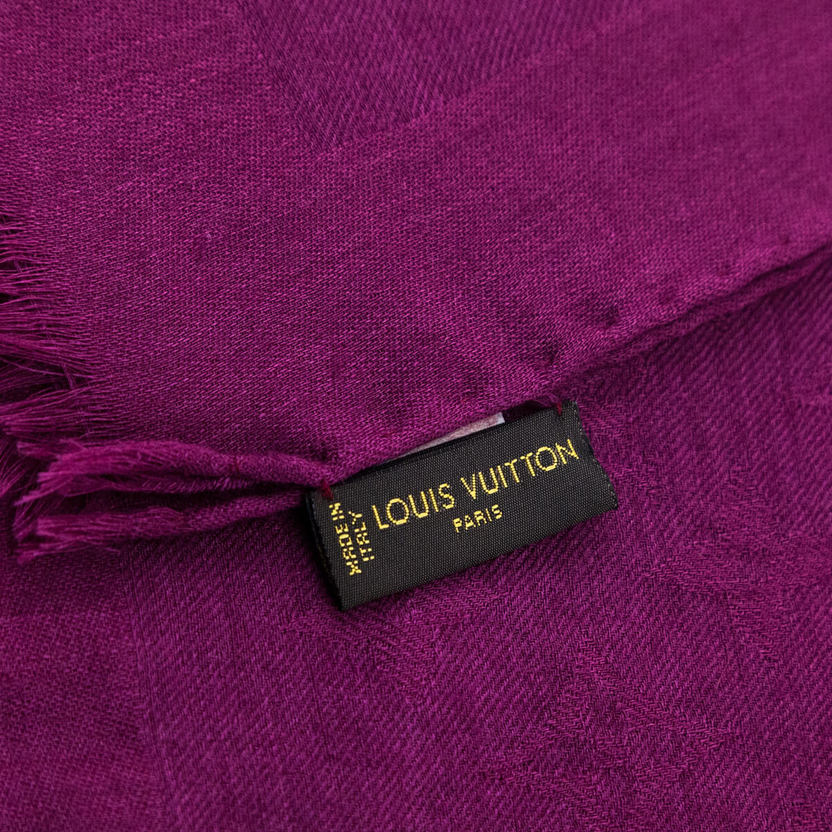 Louis Vuitton Magenta Monogram Cashmere Oblong Scarf - Love that Bag etc - Preowned Authentic Designer Handbags & Preloved Fashions