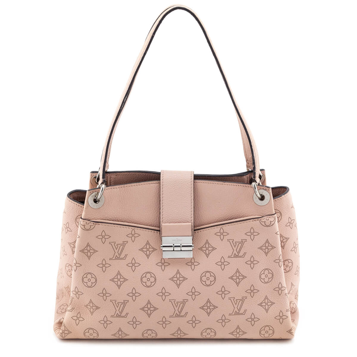 Louis Vuitton Tote Sevres Monogram Mahina Galet in Calfskin with