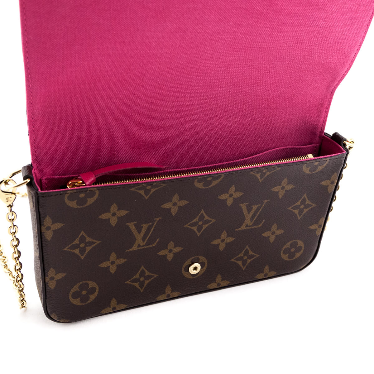 Louis Vuitton Vivienne Pochette Felicie Hollywood Bag With Chain