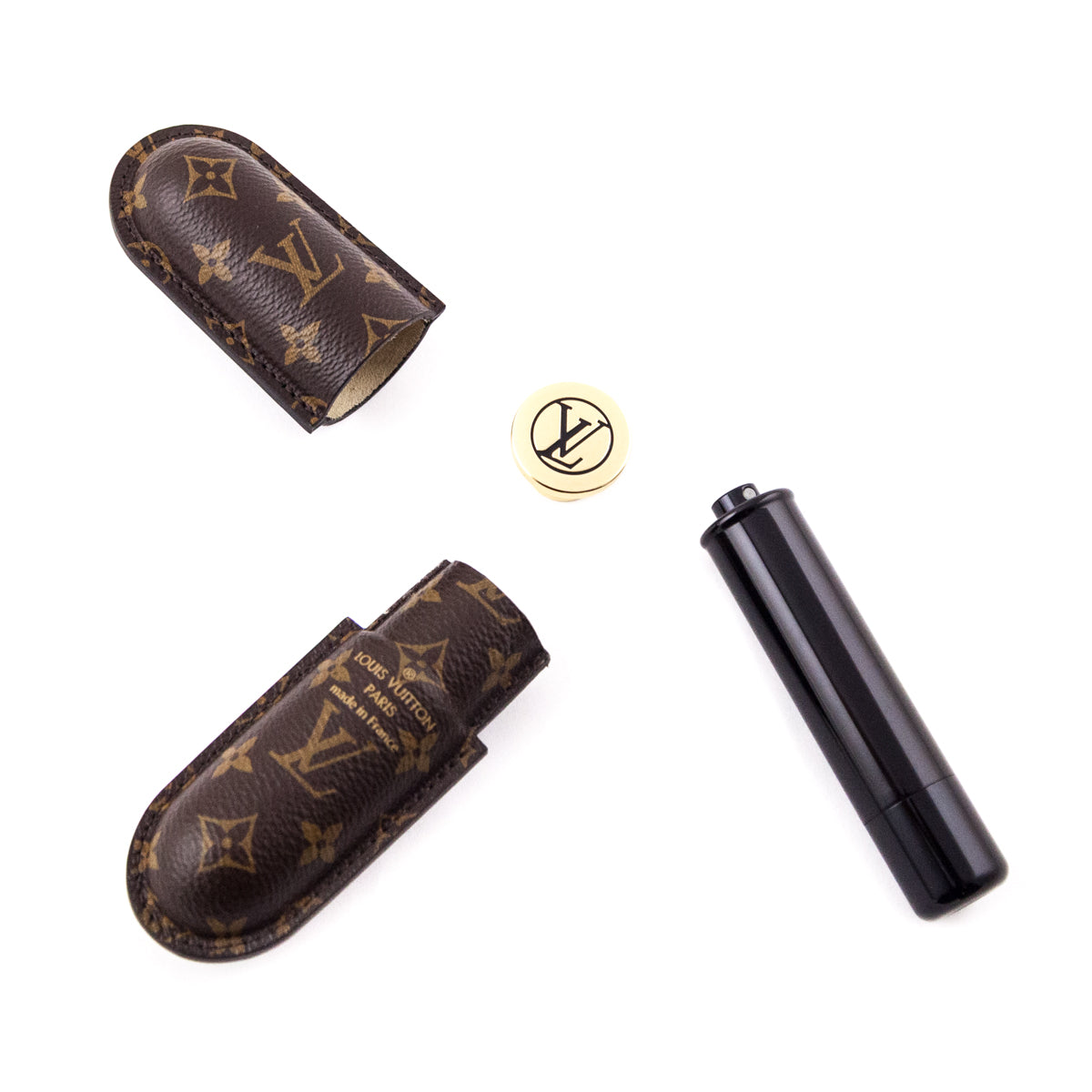 Louis Vuitton Monogram 7.5ML Perfume Travel Case - Love that Bag etc - Preowned Authentic Designer Handbags & Preloved Fashions