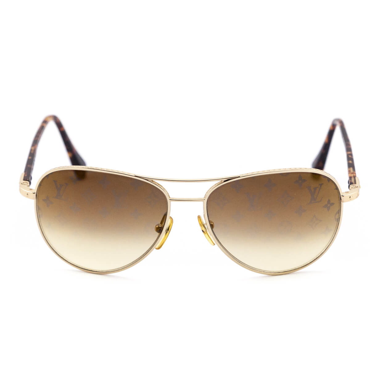 Louis Vuitton Monogram Conspiration Pilote Sunglasses - Love that Bag etc - Preowned Authentic Designer Handbags & Preloved Fashions