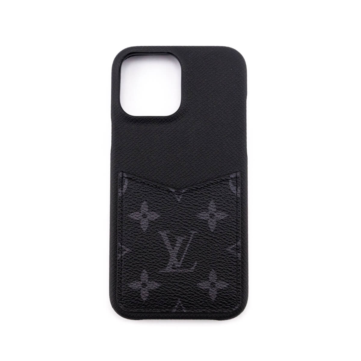 Louis Vuitton Monogram Eclipse Bumper Pallas iPhone 13 Pro Max Case - Love that Bag etc - Preowned Authentic Designer Handbags & Preloved Fashions