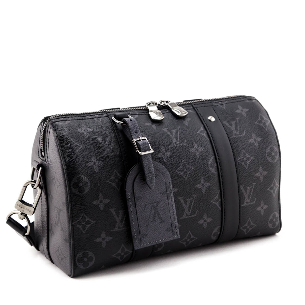 Louis Vuitton Monogram Eclipse City Keepall - Love that Bag etc - Preowned Authentic Designer Handbags & Preloved Fashions